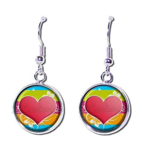 Bright Colorful Heart