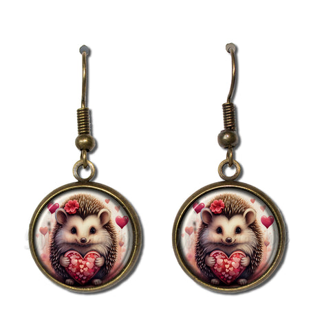 Adorable Valentine's Day Hedgehog