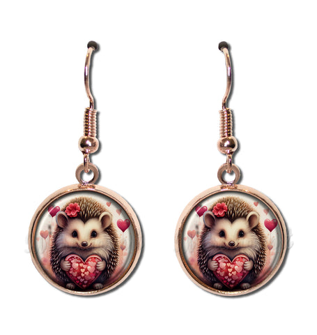 Adorable Valentine's Day Hedgehog