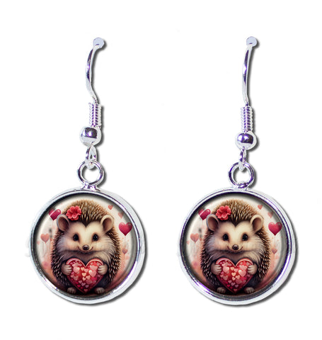 Adorable Valentine's Day Hedgehog