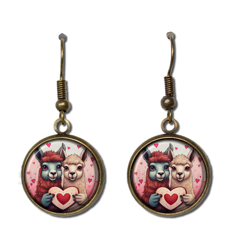 Sweet Valentine's Day Alpaca Love