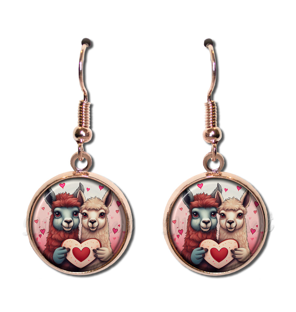 Sweet Valentine's Day Alpaca Love