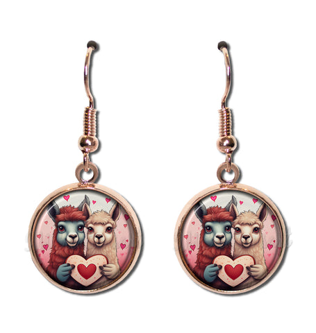 Sweet Valentine's Day Alpaca Love