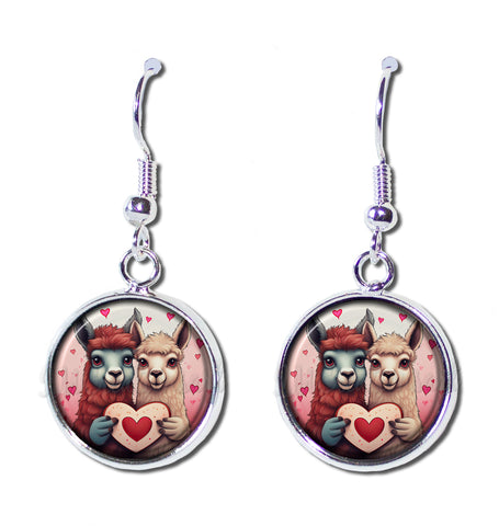 Sweet Valentine's Day Alpaca Love