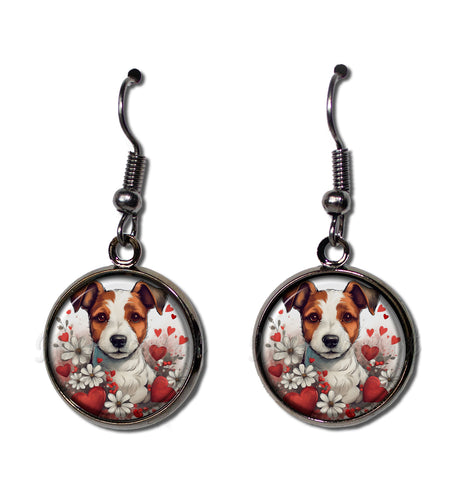 Adorable Valentine's Russell Terrier