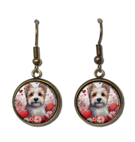 Too Cute Valentine's Terrier Dog