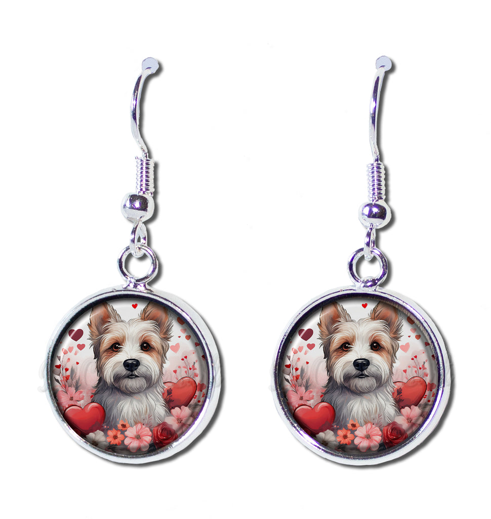 Too Cute Valentine's Terrier Dog