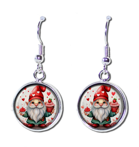 Gnome with Valentine's Day Cupcakes