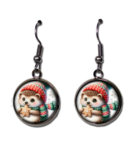 Holiday Hedgehog with Cookie