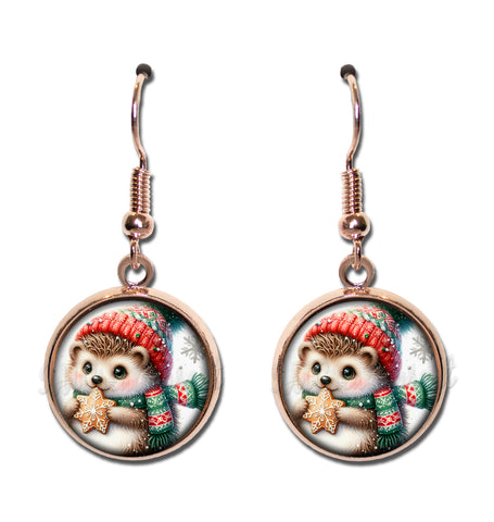 Holiday Hedgehog with Cookie