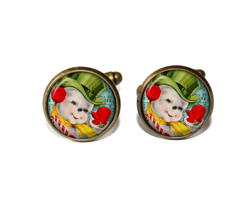 Retro Snowman Greetings