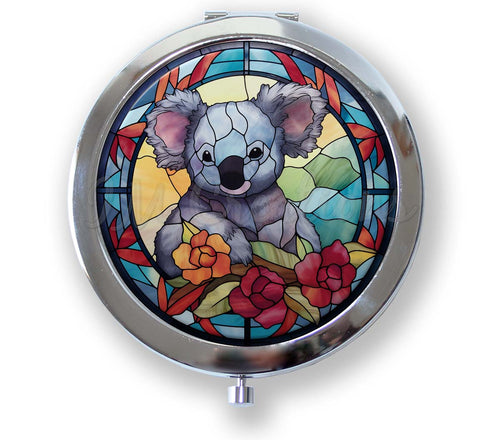 FAUX Stained Glass Koala
