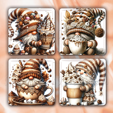 Cute Gnomes Cocoa Coffee