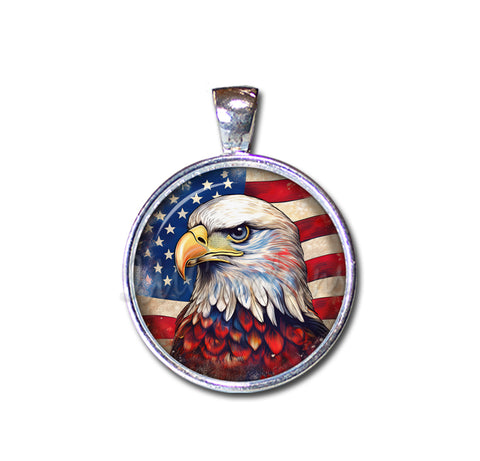 Patriotic Bald Eagle USA