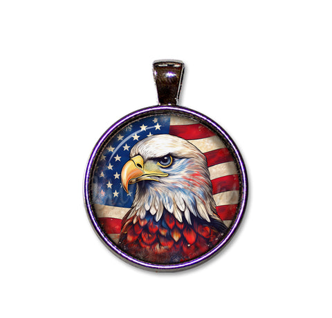 Patriotic Bald Eagle USA