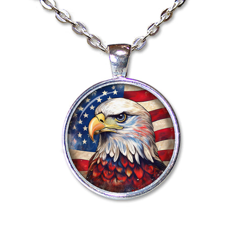 Patriotic Bald Eagle USA