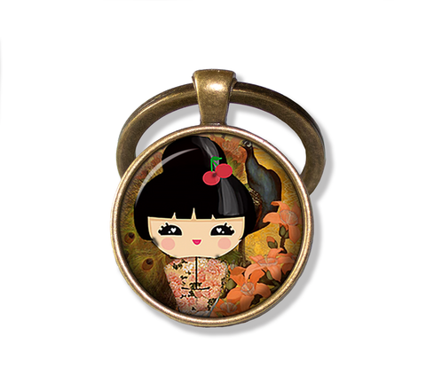 Kokeshi Doll in Autumn