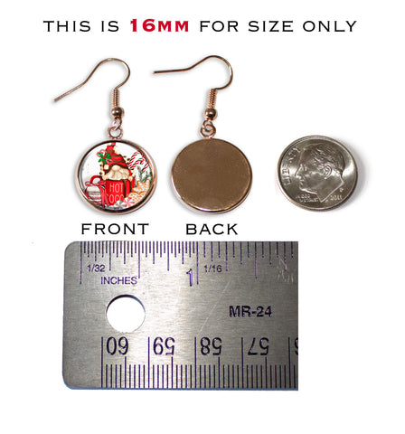 Holiday Gnome inside Cocoa Cup