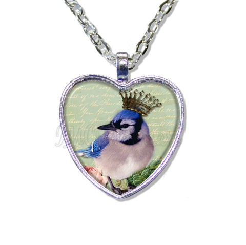 Lovely Royal Crowned Blue Jay