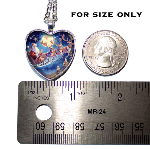 Santa Flying Reindeer