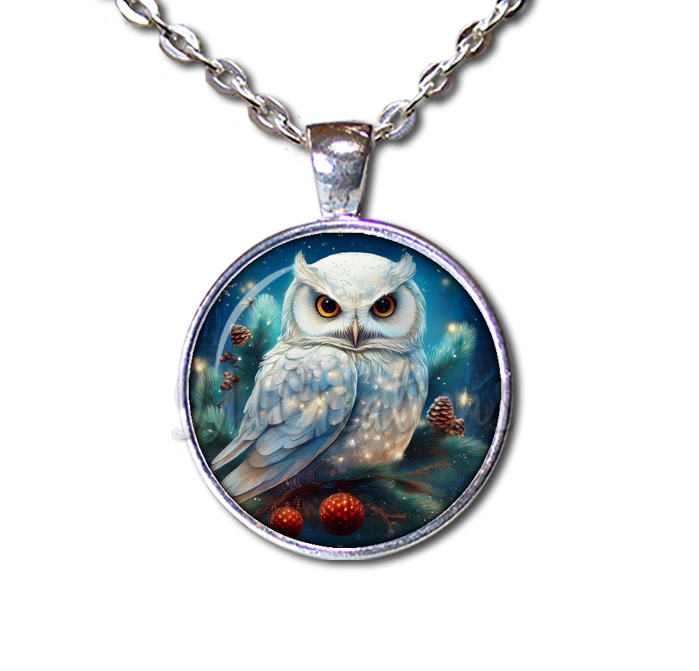 Stunning Holiday Snow Owl