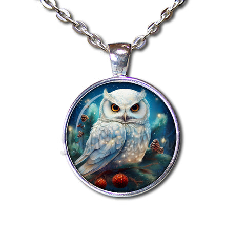 Stunning Holiday Snow Owl