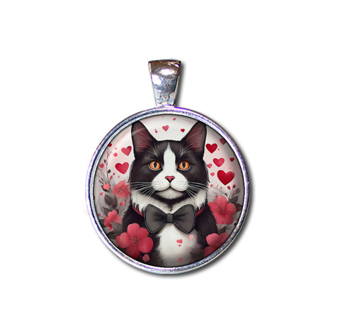 Cute Bowtie Tuxedo Cat