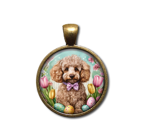 Easter Cute Poodle Doggie