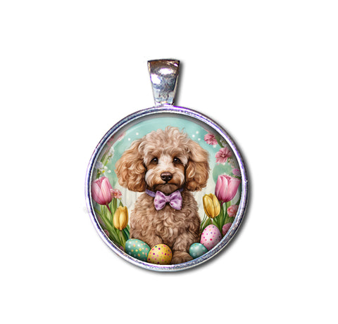 Easter Cute Poodle Doggie
