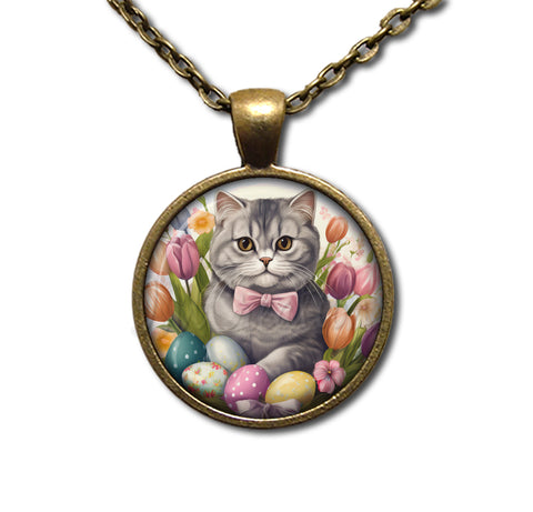 Easter Sweet Scottish Fold Cat