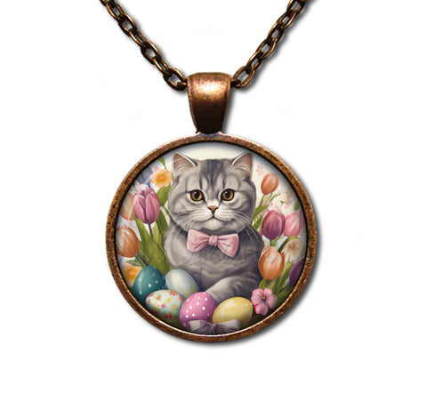 Easter Sweet Scottish Fold Cat