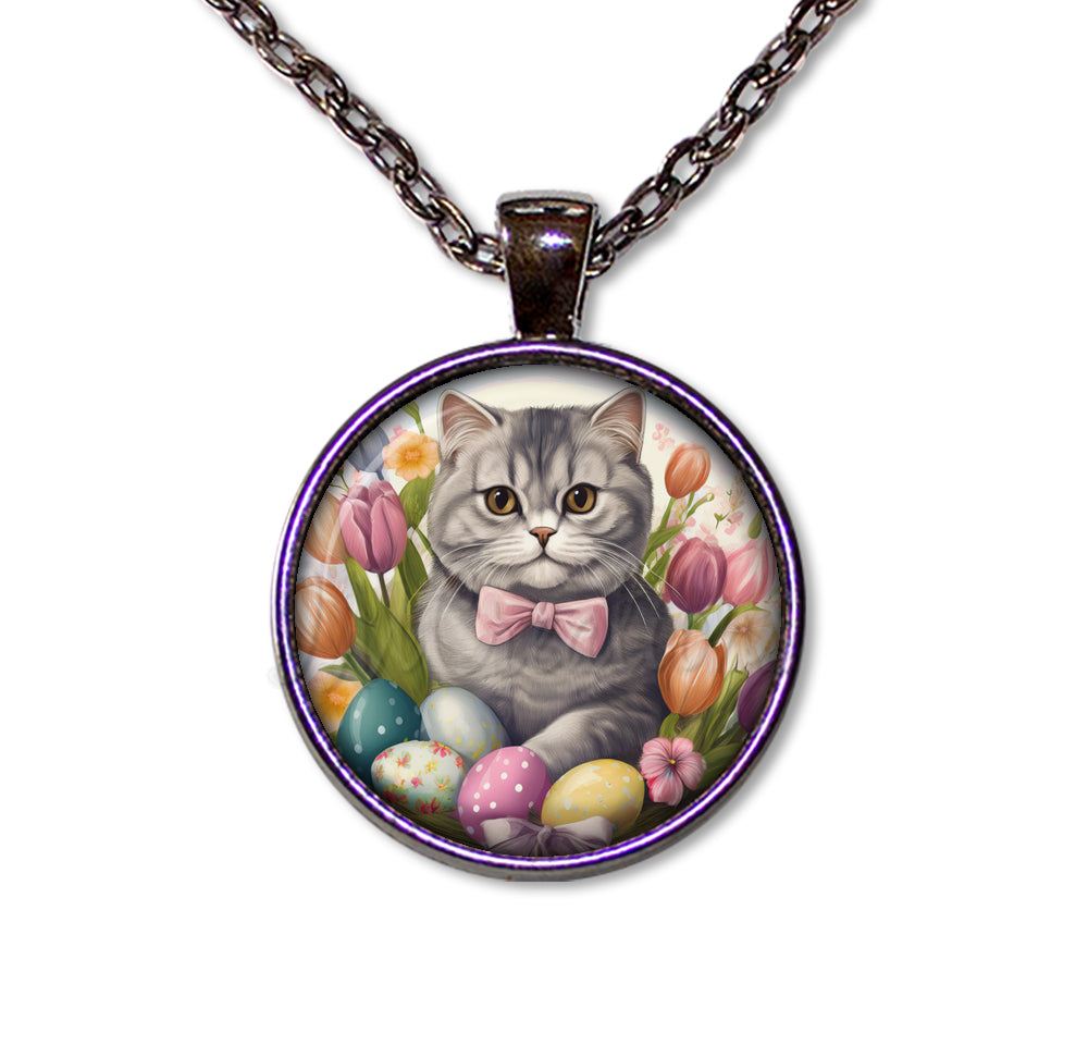 Easter Sweet Scottish Fold Cat