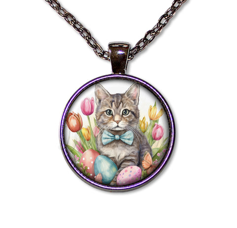 Easter Theme Tabby Cat Lovers