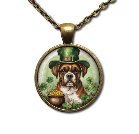 St Patrick's Day Boxer Dog Lovers