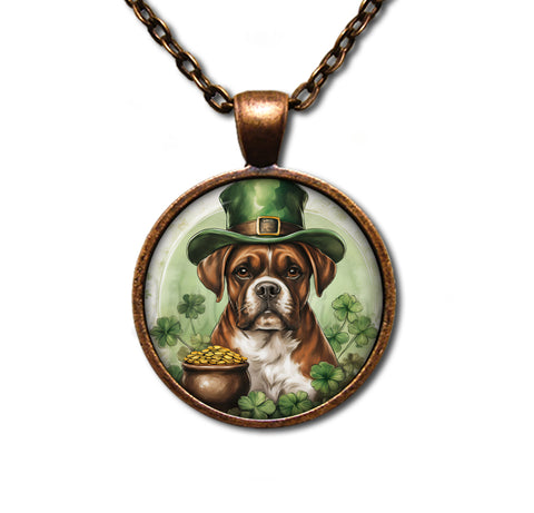 St Patrick's Day Boxer Dog Lovers