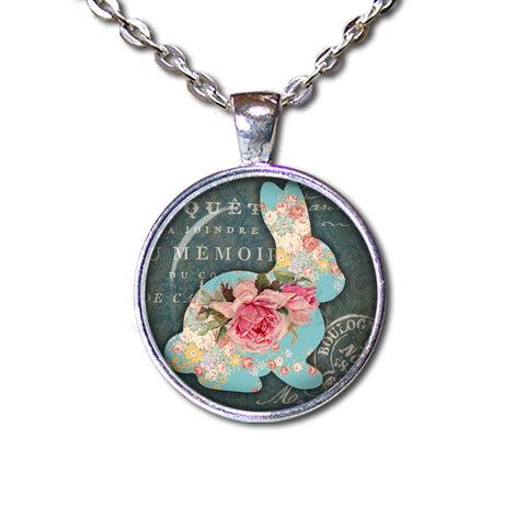 Easter Floral Silo Bunny