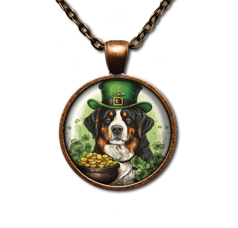 St Patrick's Day Aussie Shepherd Dog