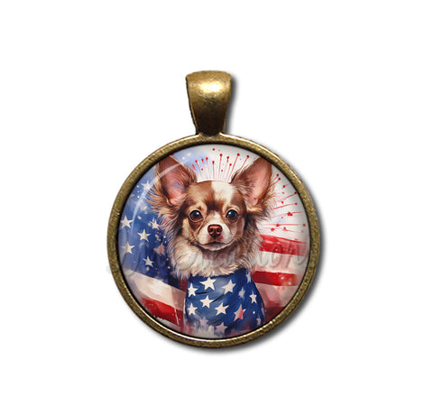 Patriotic Sweet Chihuahua