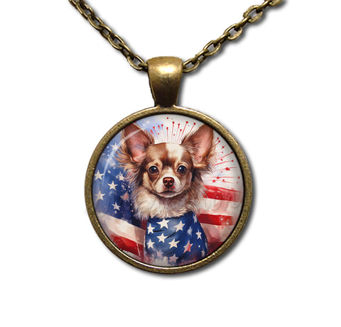 Patriotic Sweet Chihuahua
