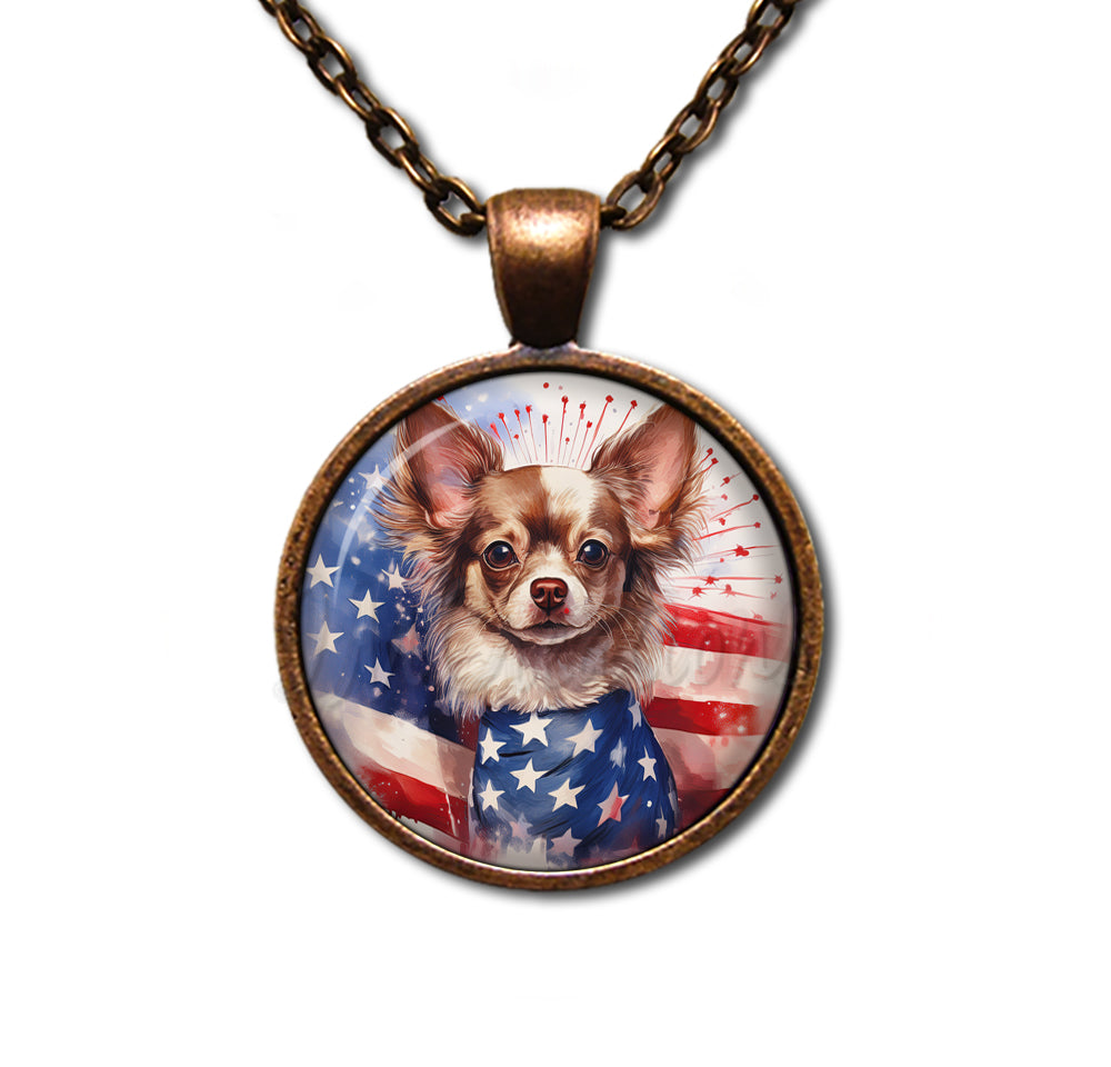 Patriotic Sweet Chihuahua