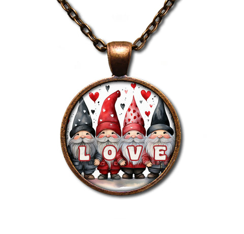 Gnomes Valentine Love