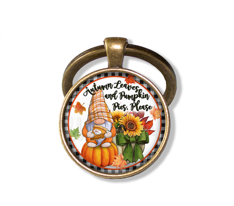 Autumn Gnome Pumpkin Pie