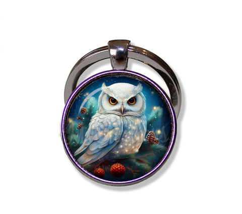 Stunning Holiday Snow Owl