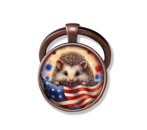 Patriotic Hedgehog