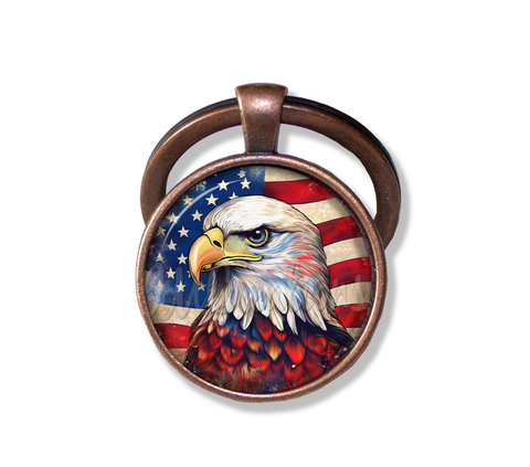 Patriotic Bald Eagle USA