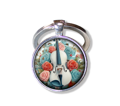 Shabby Chic White Cello