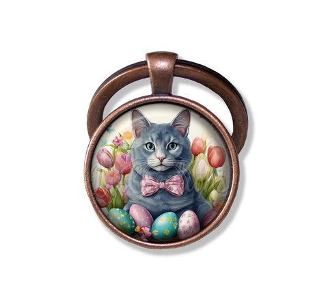 Easter Russian Gray Blue Cat
