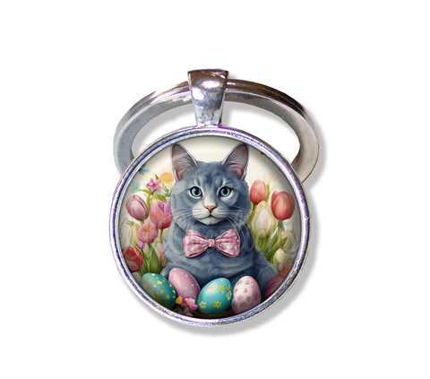 Easter Russian Gray Blue Cat
