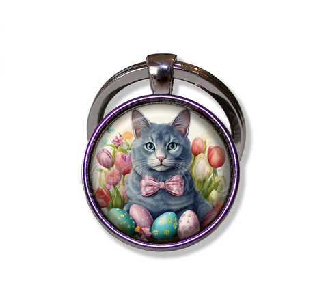 Easter Russian Gray Blue Cat