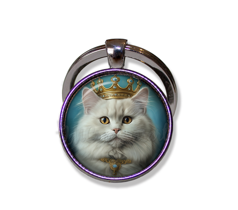 Persian Cat with Crown